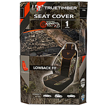 TrueTimber Kanati 1 pc Low-Back Camo Seat Cover