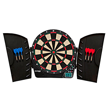 Electronic Dartboard with Molded Cabinet