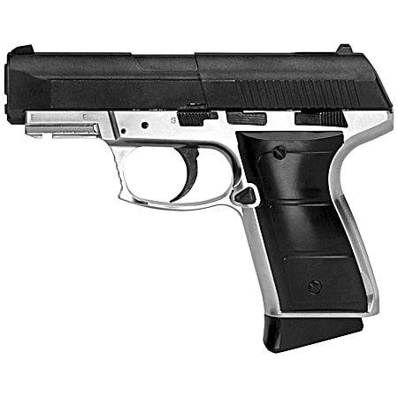 Black/Silver 5501 CO2 Blowback Pistol
