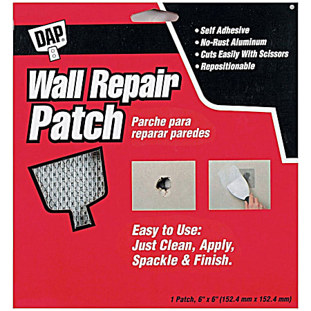 6 in x 6 in Wall Repair Patch