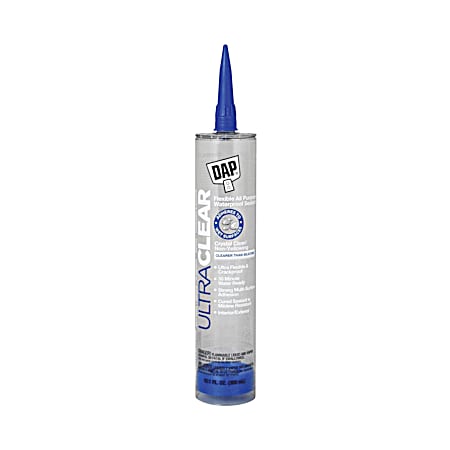 10.1 fl oz Clear Ultra Clear All-Purpose Waterproof Sealant