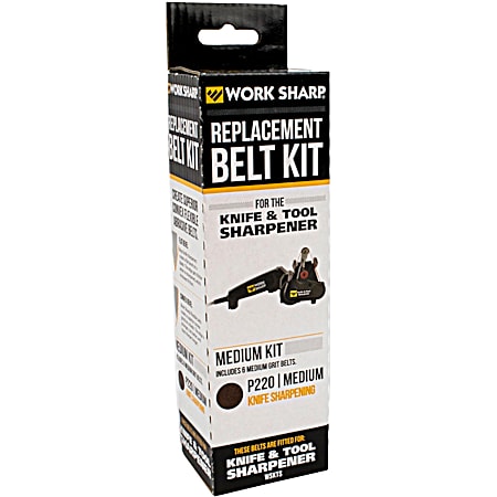 P220 Medium Grit Kit 1/2 In. x 12 In. - 6 Pk.