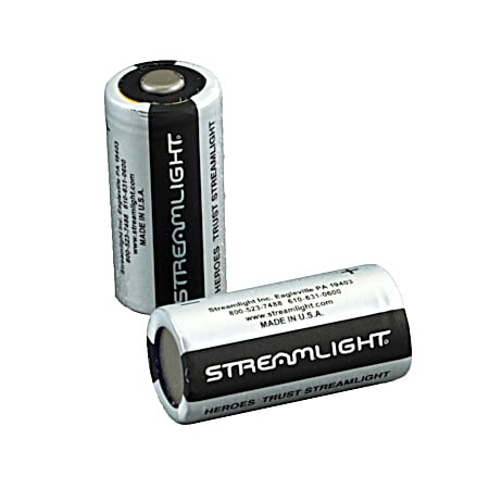 CR123A Lithium Batteries - 2 Pk