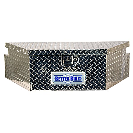 Brite Wide V-Shaped Utility Trailer Tongue Tool Box