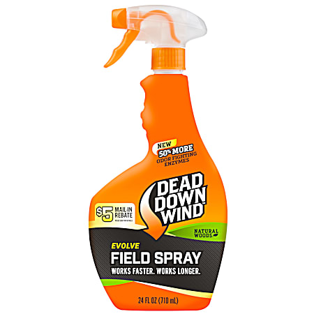 Evolve 3D+ 24 oz Natural Woods Odor Eliminating Field Spray