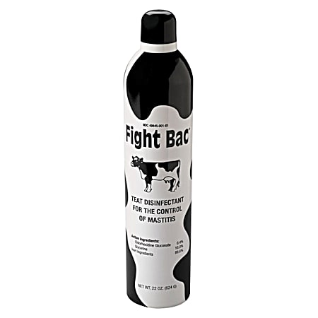 Fight Bac 22 oz Teat Disinfectant Spray