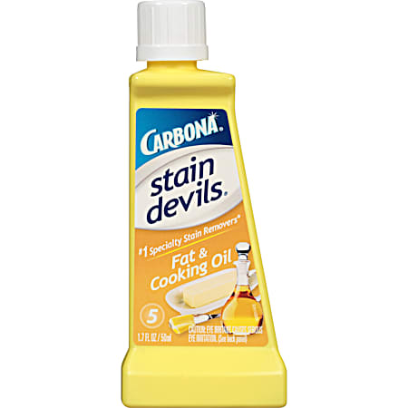 Stain Devils #5 1.7 oz Fat & Cooking Oil Stain Remover