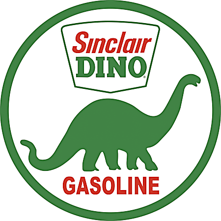 Sinclair Dino Gasoline Tin Sign