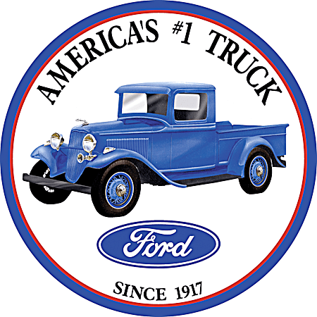 America's #1 Truck Tin Sign