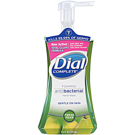 Dial Complete 7.5 oz Foaming Antibacterial Fresh Pear Hand Wash