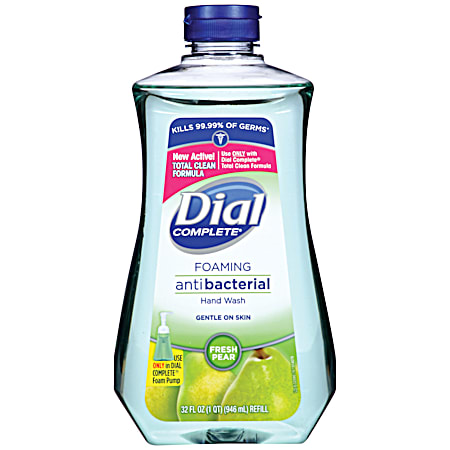 Dial 32 oz Complete Foaming Fresh Pear Hand Wash Refill