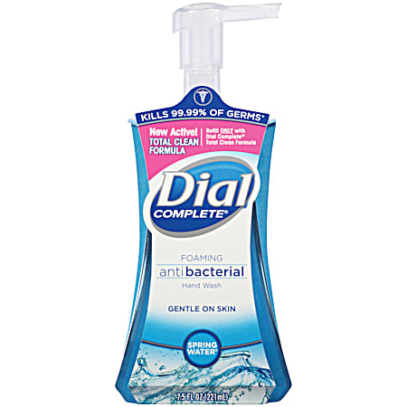 Dial Complete 7.5 oz Foaming Antibacterial Spring Water Hand Wash