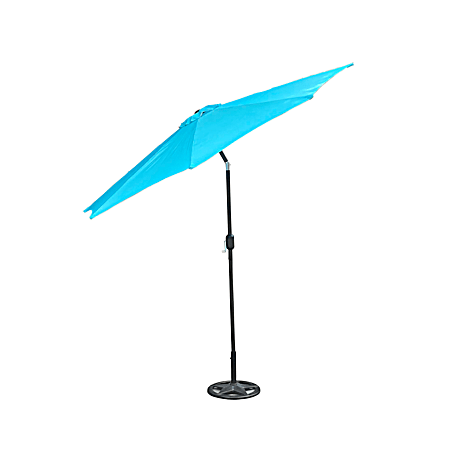 9 ft Turquoise Aluminum Umbrella