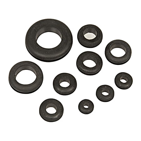 Assorted Wire Grommets - 10 Pk