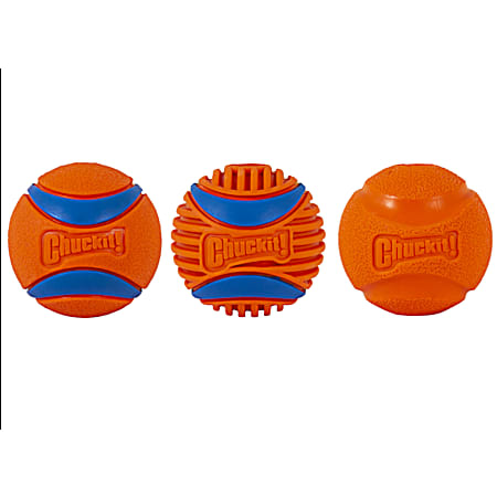 Fetch Medley Gen3 Balls Dog Toys - 3 Pk