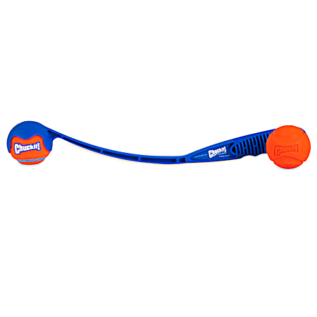 Holiday Junior 18 Medium Launcher w/ Fetch Ball Dog Toy