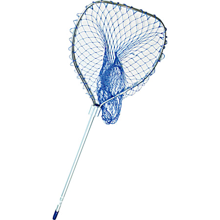 20 in x 24 in Blue Deluxe Anglers Poly Net w/ Telescoping Handle