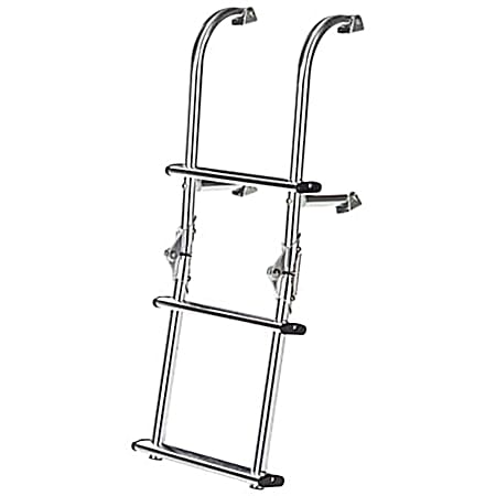 3-Step Universal Mount Folding Boat Ladder