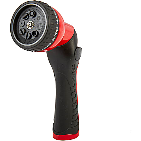 One Touch Red 9-Pattern Revolution Spray Gun