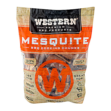 570 cu in Mesquite BBQ Cooking Chunks
