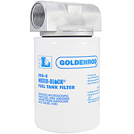 Water-Block Spin-On Fuel Filter Canister