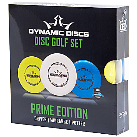 Dynamic Discs Prime Edition Disc Golf Starter Set