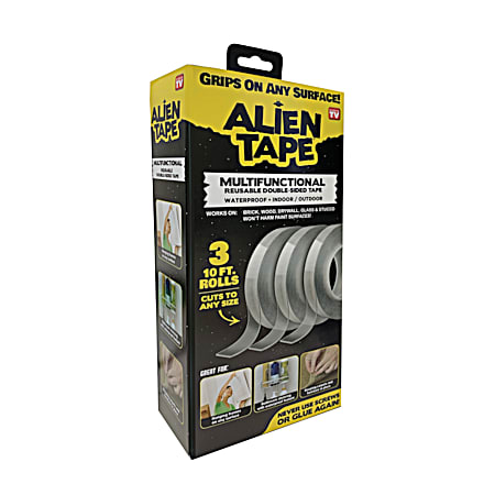 Reusable Double-Sided Tape - 3 pk