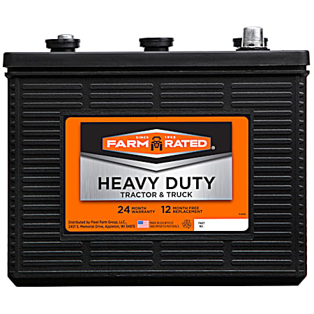Tractor / Truck 6V Battery Grp 3t 24 Mo 675 CCA