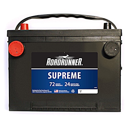 Road Runner Supreme Power Battery Grp Dt34 72 Mo 800 CCA
