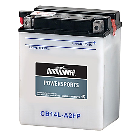 Low Maint / H-P Grp 14L 12 Mo Dry Power Sport Battery