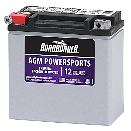 Premium Grp 14 12 Mo Power Sport Battery