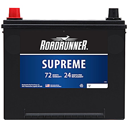 Road Runner Supreme Power Battery Grp 86 72 Mo 690 CCA