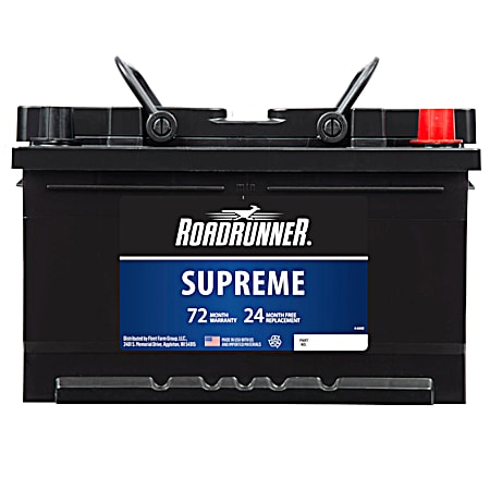 Road Runner Supreme Power Battery Grp 40r 72 Mo 650 CCA