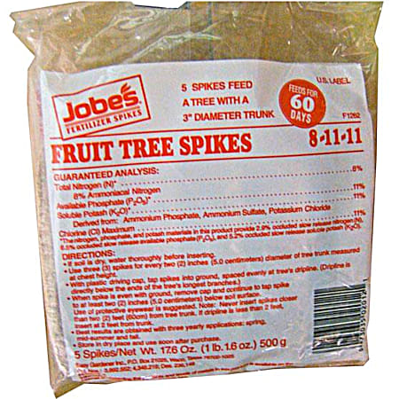 Fruit & Citrus Tree Fertilizer Spikes - 5 Pk