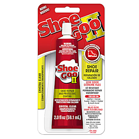 Eclectic Products, LLC Shoe Goo II Low Odor Clear 2 oz.