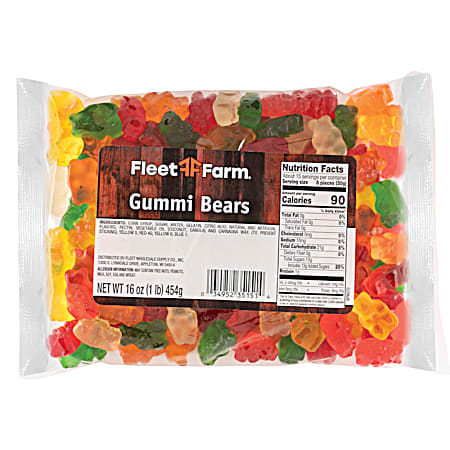 Fleet Farm Gummi Bears Chewy Candy