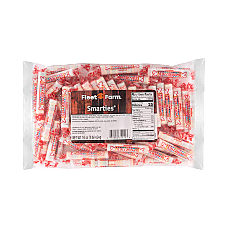 Fleet Farm Smarties 1 lb Candy Rolls