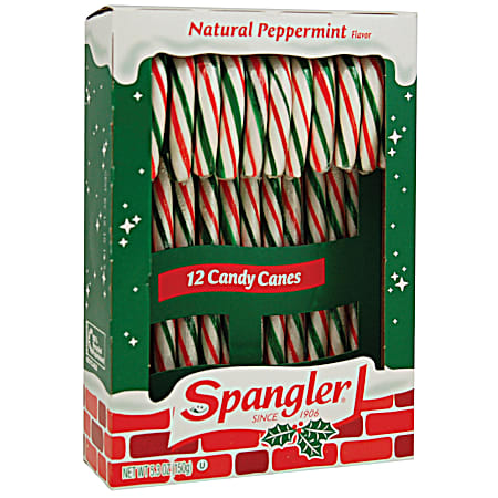 6 oz Red, Green & White Candy Canes