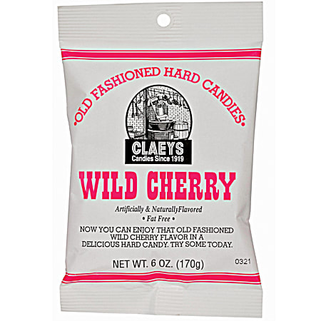 6 oz Wild Cherry Old Fashioned Hard Candy 