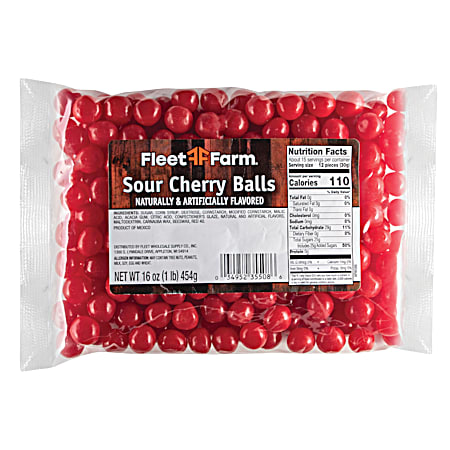 Fleet Farm 1 lb Sour Cherry Balls