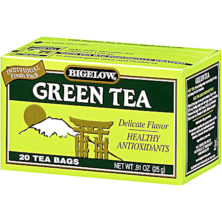 Classic All Natural Green Tea Bags - 20 Pk