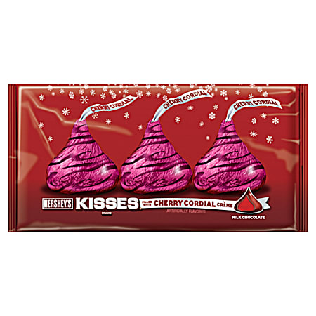 Kisses 9 oz Milk Chocolate Candy w/ Cherry Cordial Creme
