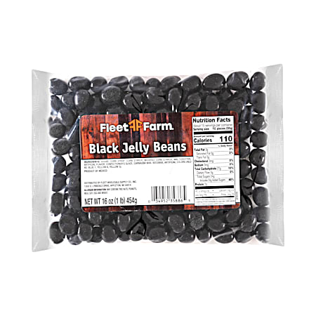 Fleet Farm 16 oz Jelly Beans Licorice Flavored Soft Chewy Candy
