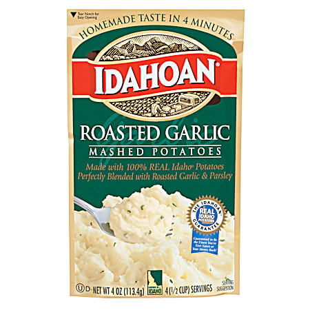 Idahoan Roasted Garlic Mashed Potatoes