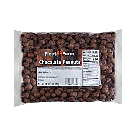 16 oz Chocolate Peanuts