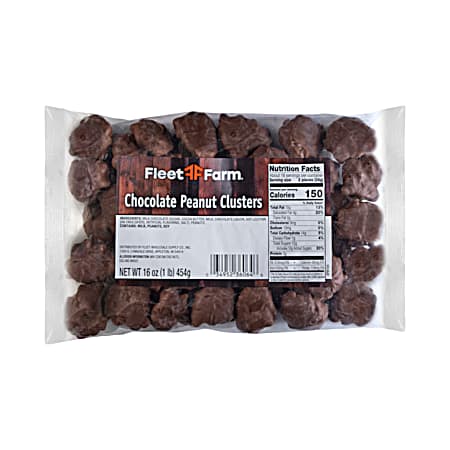 16 oz Chocolate Peanut Clusters
