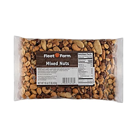 16 oz Mixed Nuts w/ Peanuts