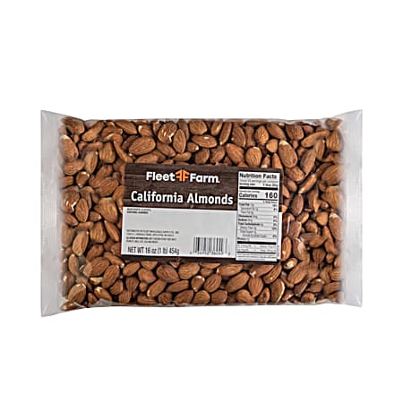 Fleet Farm 16 oz California Almonds 