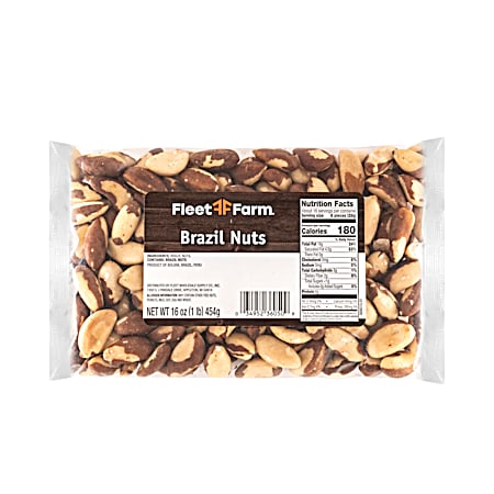 16 oz Brazil Nuts
