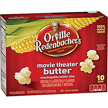 Orville Redenbacher 3.29 oz Movie Theater Butter Popcorn 12 Pk